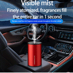 Nano Mist Fragrance Diffuser for Vehicles with Luxury Car-Mounted Waterless Aromatherapy Machine