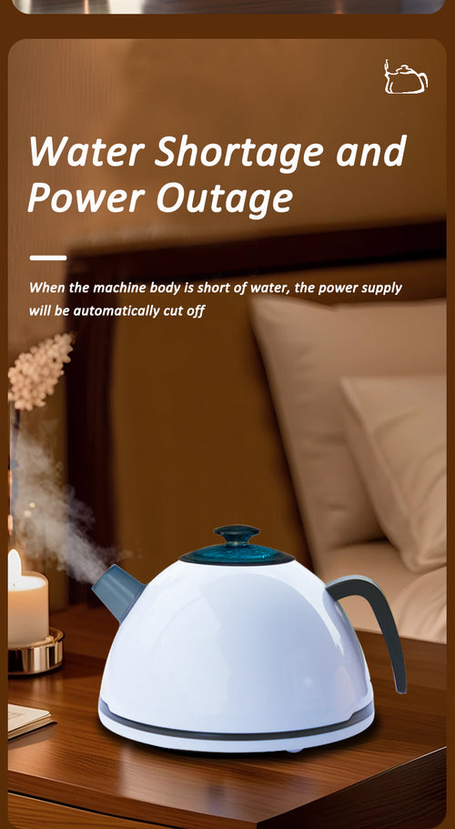7-Color Gradient Lighting Ultrasonic Humidifier & Essential Oil Diffuser with Kettle Aromatherapy Machine