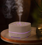 Bluetooth Speaker & Starry Sky Ambient Light Music Aroma Diffuser - 3-in-1 Ultrasonic Humidifier