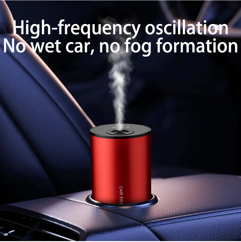 Luxury Car-Mounted Waterless Aromatherapy Machine - Nano Mist Fragrance Diffuser for Vehicles