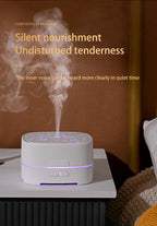 Bluetooth Speaker & Starry Sky Ambient Light Music Aroma Diffuser - 3-in-1 Ultrasonic Humidifier