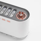 Colorful Light & Dynamic Mist Humidifier for Home & Office Sound-Activated Fountain Aromatherapy Humidifier