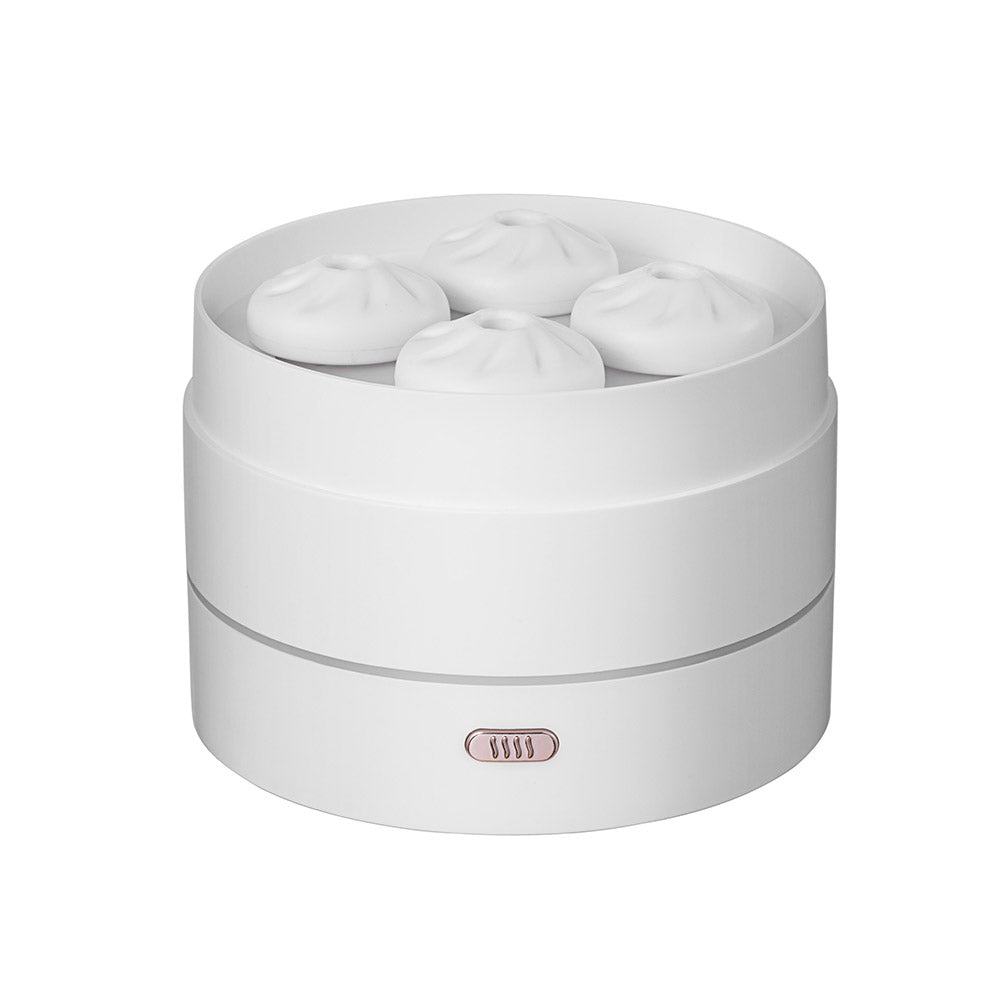 The Thriving Aroma Diffuser - Minimalist Ultrasonic Humidifier with Soft Ambient Light for Bedroom & Office