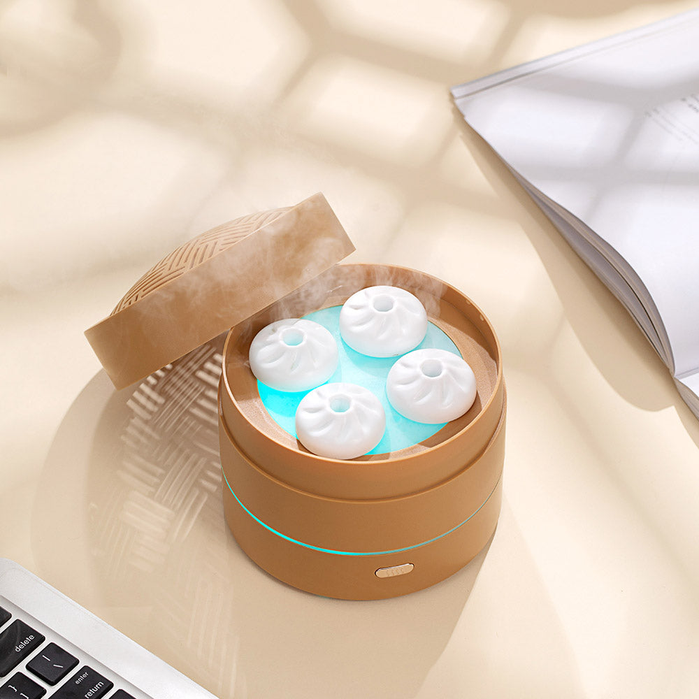 Minimalist Ultrasonic Humidifier with Soft Ambient Light for The Thriving Aroma Diffuser