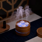 Minimalist Ultrasonic Humidifier with Soft Ambient Light for The Thriving Aroma Diffuser