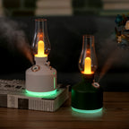 Time Lamp Humidifier Portable USB Cool Mist Humidifier with Night Light Ultrasonic Quiet for Home Car Office