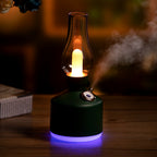 Time Lamp Humidifier Portable USB Cool Mist Humidifier with Night Light Ultrasonic Quiet for Home Car Office