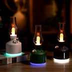 Time Lamp Humidifier Portable USB Cool Mist Humidifier with Night Light Ultrasonic Quiet for Home Car Office