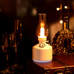 Time Lamp Humidifier Portable USB Cool Mist Humidifier with Night Light Ultrasonic Quiet for Home Car Office