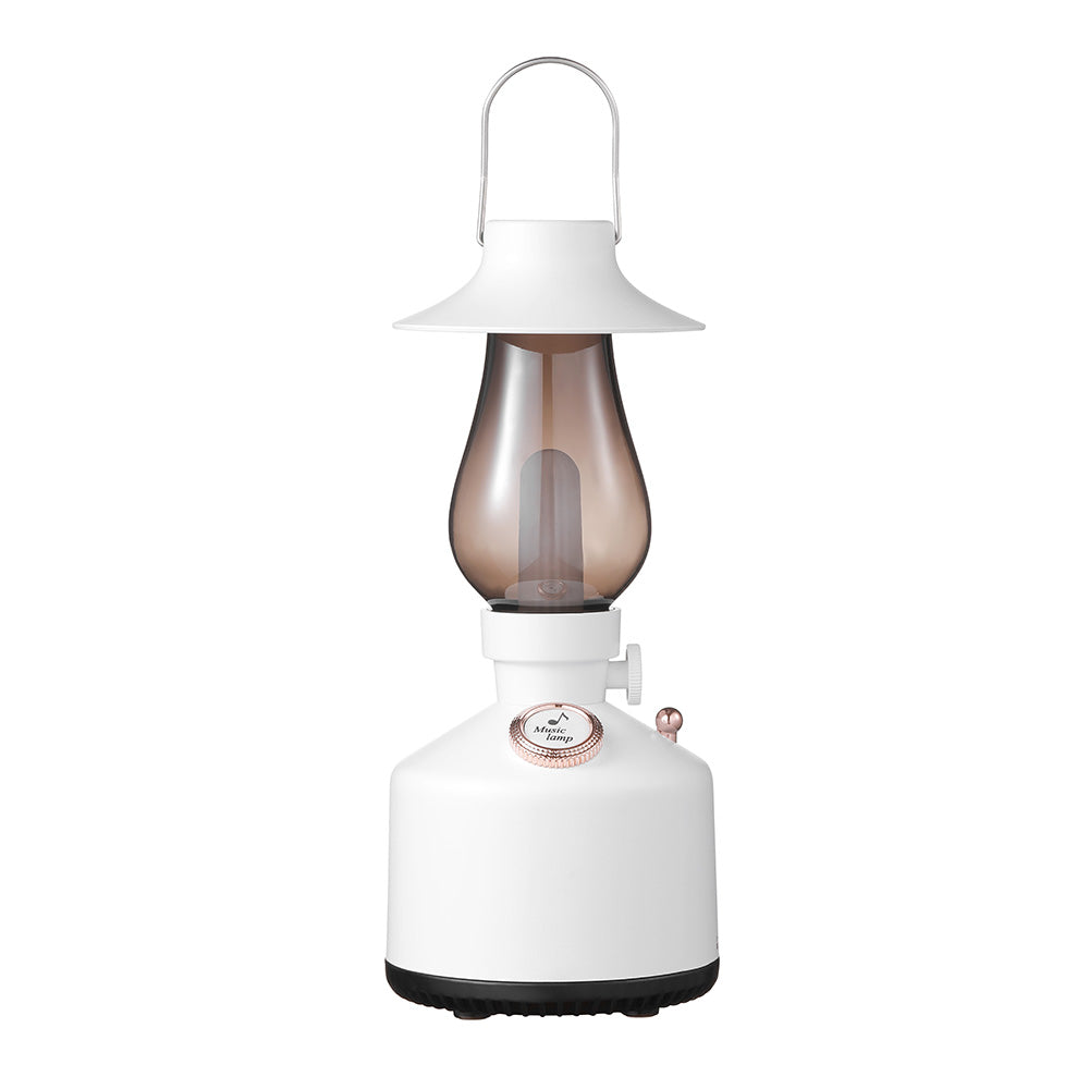 Vintage Time Light Speaker - Retro Lantern Bluetooth Speaker with Warm Ambient Light & Rechargeable Battery