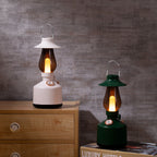 Time Light Speaker (Without Humidifier)Retro Lantern Bluetooth Speaker with Warm Ambient Rechargeable BatteryLight