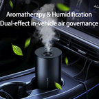 Nano Mist Fragrance Diffuser for Vehicles with Luxury Car-Mounted Waterless Aromatherapy Machine