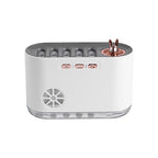 Sound-Activated Fountain Aromatherapy Humidifier - Colorful Light & Dynamic Mist Humidifier for Home & Office