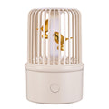 Annunciation Bird Aromatherapy Machine – Creative Birdcage Design Ultrasonic Essential Oil Diffuser with Ambient Light