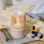 Creative Birdcage Design Ultrasonic Essential Oil Diffuser with Ambient Light Annunciation Bird Aromatherapy Machine