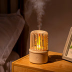 Annunciation Bird Aromatherapy Machine – Creative Birdcage Design Ultrasonic Essential Oil Diffuser with Ambient Light