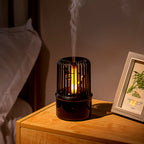 Creative Birdcage Design Ultrasonic Essential Oil Diffuser with Ambient Light Annunciation Bird Aromatherapy Machine