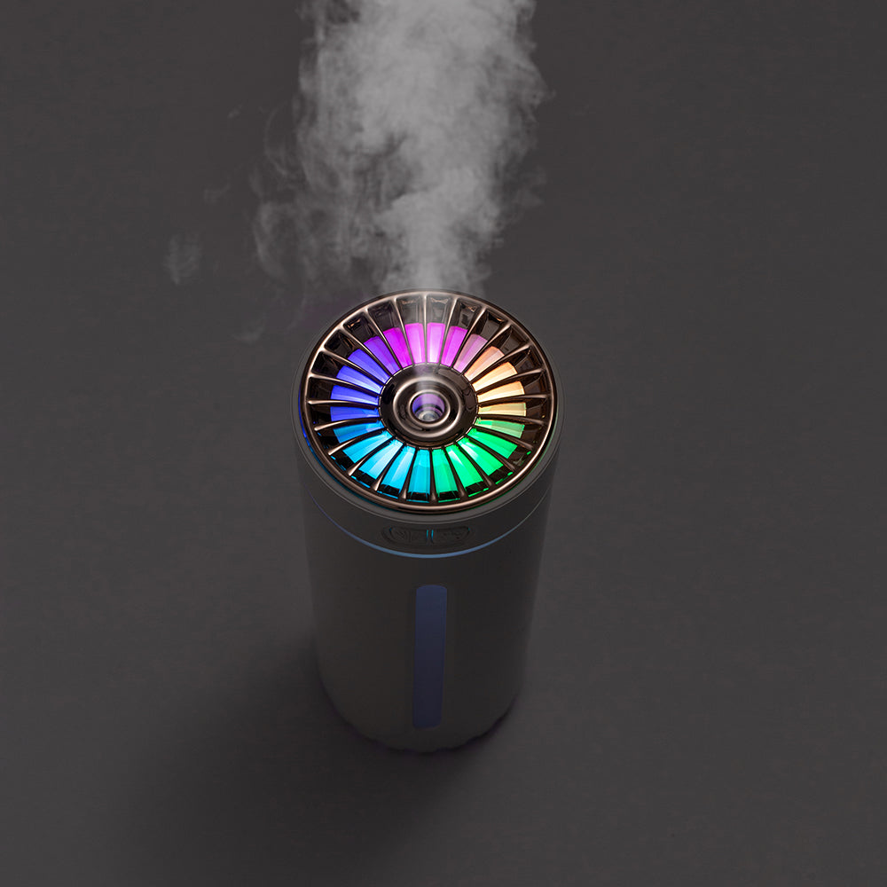Phantom Cup Humidifier Portable Mini USB Humidifier with Colorful LED Light for Car & Home