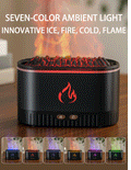 Realistic Flame Effect - Ultrasonic Humidifier & Aromatherapy Diffuser for Home & Yoga For Wood-Fired Aroma Diffuser