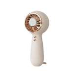 3-Speed Adjustable Portable Cooling Fan with Superconducting Ice Pack with Handheld Ice Pack High-Speed Fan