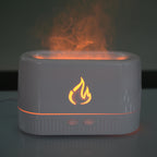 Flame Aroma Diffuser – Ultrasonic Cool Mist Humidifier with Realistic Flame Light for Home & Office
