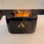 Flame Aroma Diffuser – Ultrasonic Cool Mist Humidifier with Realistic Flame Light for Home & Office