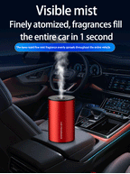 Nano Mist Fragrance Diffuser for Vehicles with Luxury Car-Mounted Waterless Aromatherapy Machine
