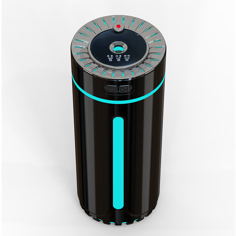 Starry Sky Fireworks Car Humidifier - Breathing Atmosphere Lamp & Ultrasonic Aromatherapy Diffuser for Vehicles