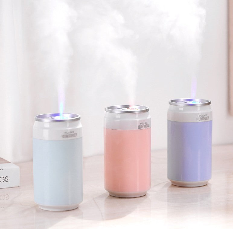 Portable Cup Holder Ultrasonic Humidifier for Vehicles PP Flame Car Humidifier (Standard Version)
