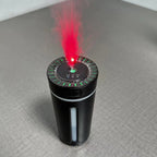 Starry Sky Fireworks Car Humidifier - Breathing Atmosphere Lamp & Ultrasonic Aromatherapy Diffuser for Vehicles
