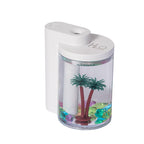 3-in-1 Ultrasonic Humidifier with Colorful LED Night Light with Water-Love Micro-Landscape Humidifier