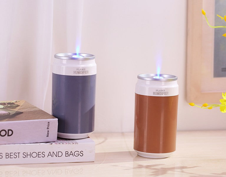Portable Cup Holder Ultrasonic Humidifier for Vehicles PP Flame Car Humidifier (Standard Version)