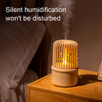 Annunciation Bird Aromatherapy Machine – Creative Birdcage Design Ultrasonic Essential Oil Diffuser with Ambient Light