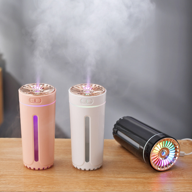 Auto Start/Stop Portable Aromatherapy Diffuser Quick Shadow Smart Car Humidifier (Rechargeable  Version)