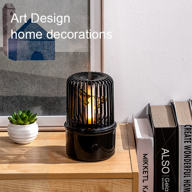 Creative Birdcage Design Ultrasonic Essential Oil Diffuser with Ambient Light Annunciation Bird Aromatherapy Machine
