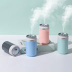 Portable Cup Holder Ultrasonic Humidifier for Vehicles PP Flame Car Humidifier (Standard Version)