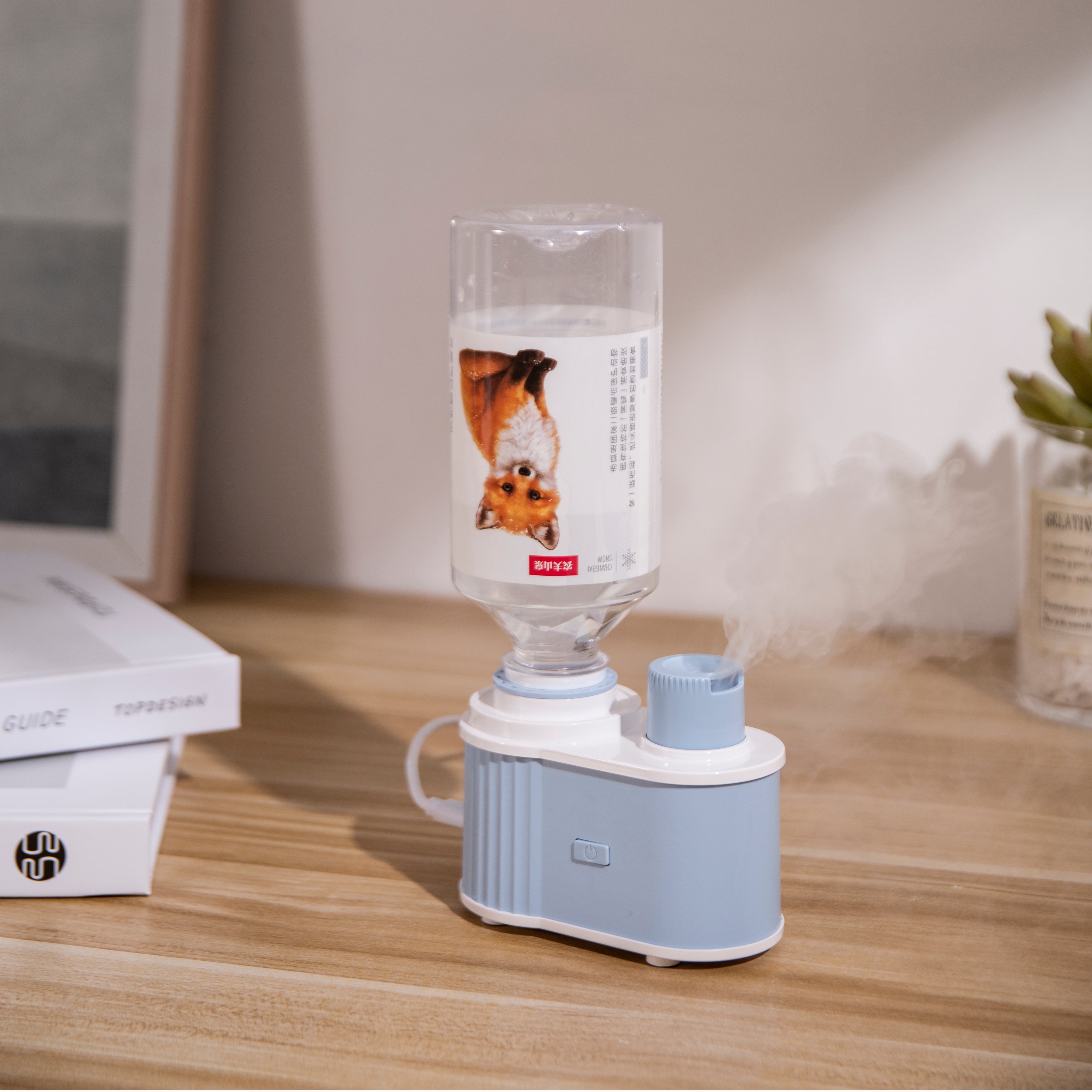 3-Color Bottle Aromatherapy Machine - Portable USB Aroma Diffuser & Humidifier