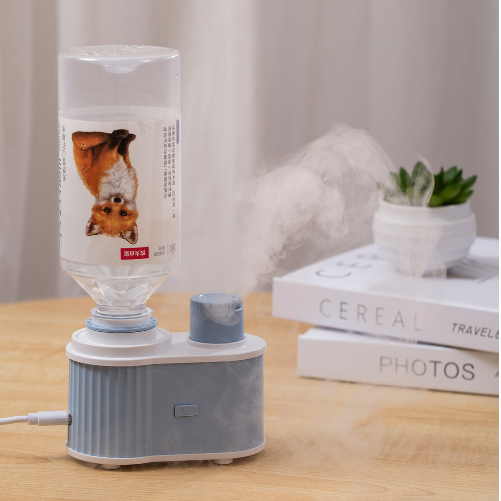 Portable USB Aroma Diffuser & Humidifier 3-Color Bottle Aromatherapy Machine
