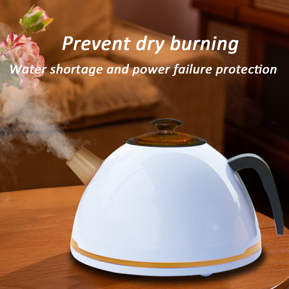 7-Color Gradient Lighting Ultrasonic Humidifier & Essential Oil Diffuser with Kettle Aromatherapy Machine