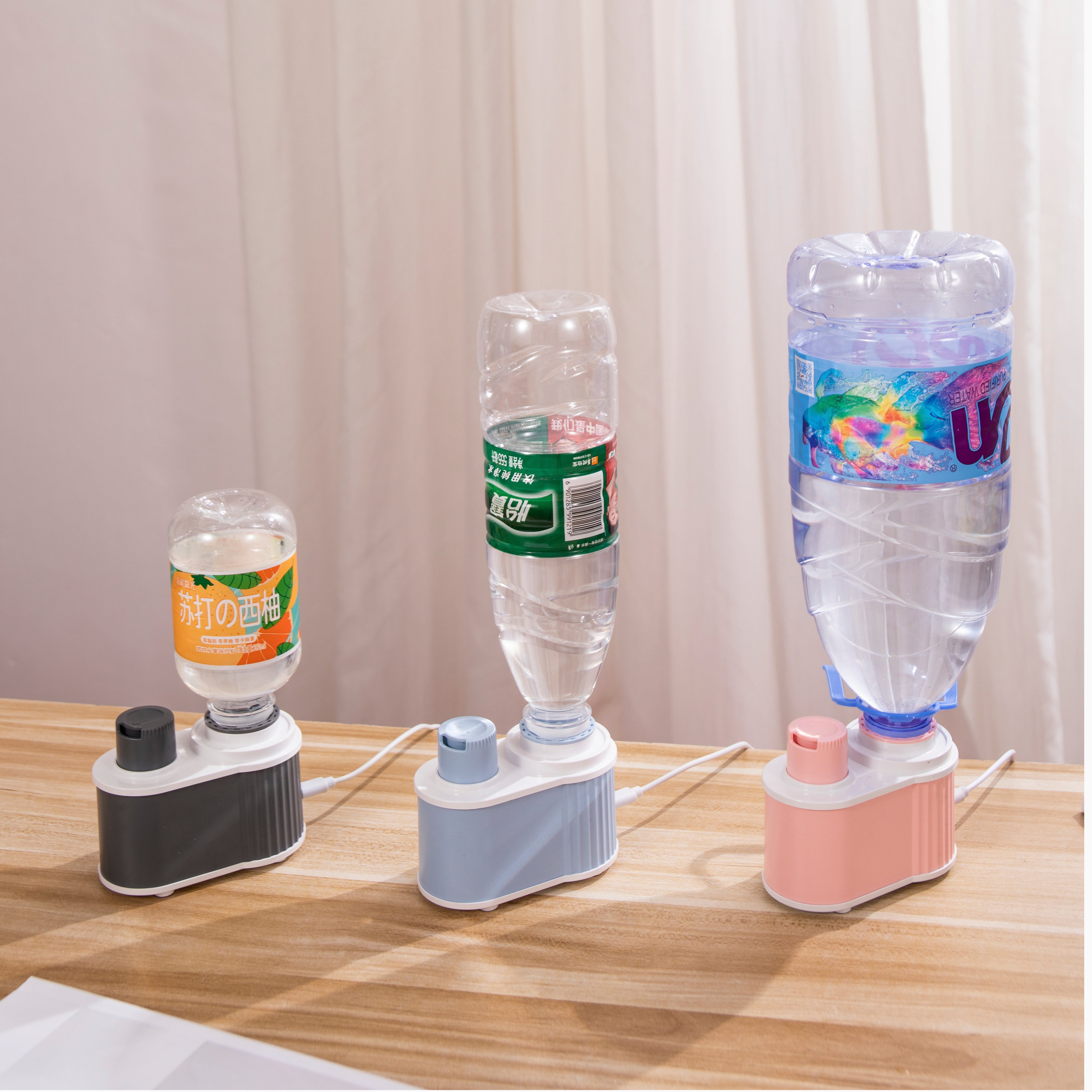 Portable USB Aroma Diffuser & Humidifier 3-Color Bottle Aromatherapy Machine