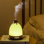 7-Color LED Ultrasonic Humidifier & Essential Oil Diffuser Colorful Exquisite Volcano-Style Aromatherapy Machine