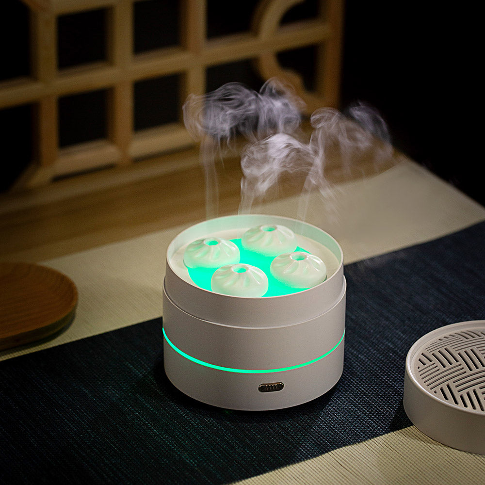 Minimalist Ultrasonic Humidifier with Soft Ambient Light for The Thriving Aroma Diffuser