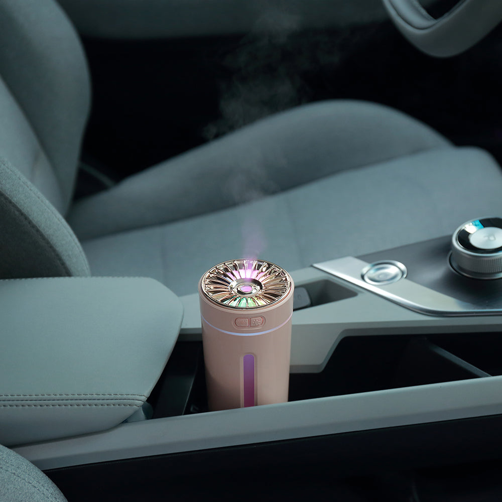 Phantom Cup Humidifier Portable Mini USB Humidifier with Colorful LED Light for Car & Home