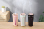 Phantom Cup Humidifier Portable Mini USB Humidifier with Colorful LED Light for Car & Home