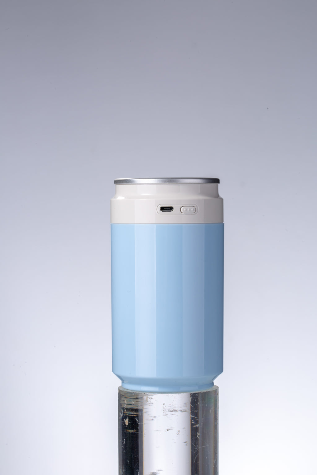 Portable Cup Holder Ultrasonic Humidifier for Vehicles PP Flame Car Humidifier (Standard Version)