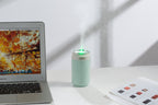Portable Wireless Ultrasonic Humidifier PP Flame Can-Style Humidifier (Battery-Powered Version)