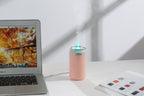 Portable Wireless Ultrasonic Humidifier PP Flame Can-Style Humidifier (Battery-Powered Version)