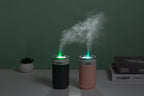 PP Flame Can-Style Humidifier (Battery-Powered Version) - Portable Wireless Ultrasonic Humidifier