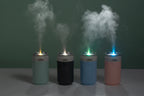 Portable Wireless Ultrasonic Humidifier PP Flame Can-Style Humidifier (Battery-Powered Version)