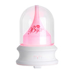 Ultrasonic Diffuser with Warm Ambient Light & Auto Shut-Off Safety Flowing Light Bottle Aromatherapy Humidifier (Common Design)